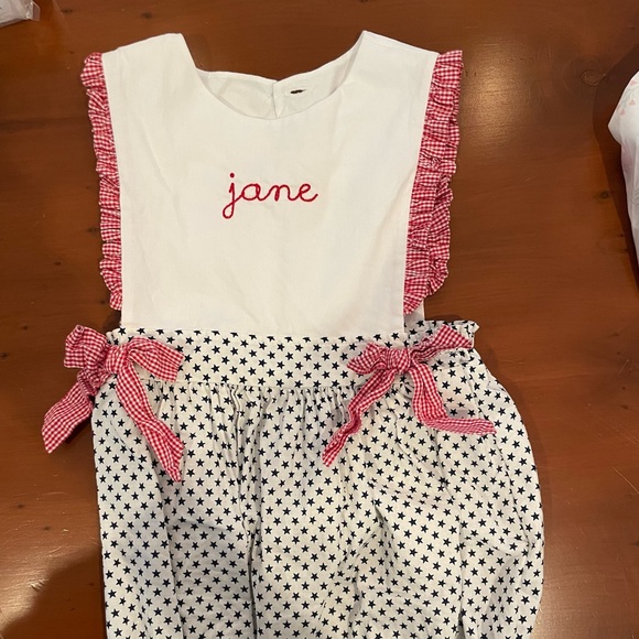 Girls 4th of July bubble - Picture 1 of 2